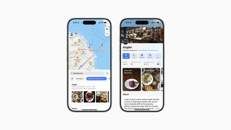 Un Apple Maps de rechupete: incluirá recomendaciones de la Guía MICHELIN